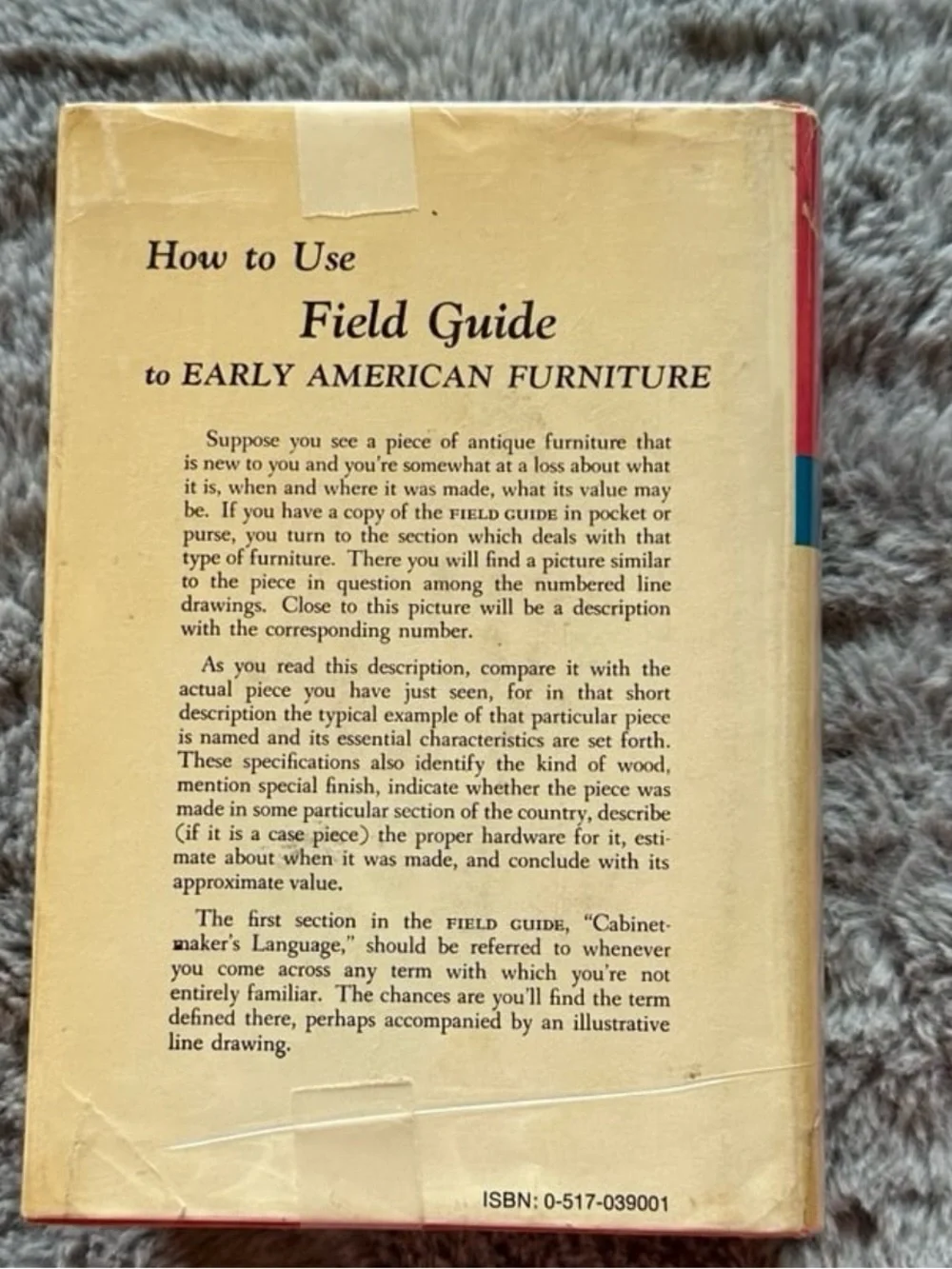 Field Guide to Early American Furniture by Thomas H. Ormsbee
